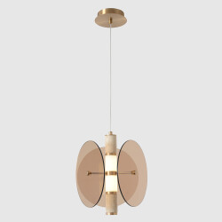 Фото Светильник подвесной Crystal Lux AMARILLO SP12W LED BRASS