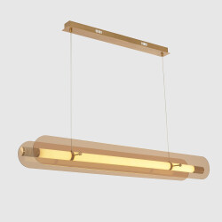 Фото Светильник подвесной Crystal Lux AMARILLO SP70W LED BRASS