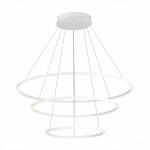 Фото 2 ST605.503.114 Cветильник подвесной SMART ST-Luce Белый/Белый LED 1*114W 2800-6500K Подвесные светильники