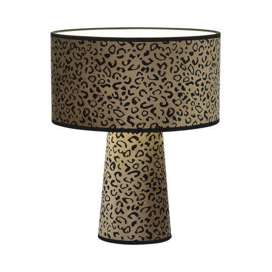 Фото SL1354.614.01 Прикроватная лампа ST-Luce Леопардовый/Леопардовый, Черный E27 1*40W ДЖЕККИ