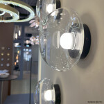 Фото 1 Бра Crystal Lux BOSQUE AP1 BLACK/TRANSPARENT