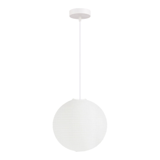 Фото SLE6020-503-01 Светильник подвесной EVOLUCE белый D300mm E27 1*60W MOON