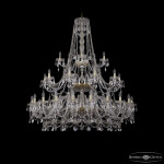 Фото 3 Люстра хрустальная 1411/20+10+5/530/3d G