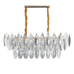 Фото 1 Люстра D8011P/L-800 gold/smoky