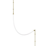 Фото 2 SL6132.301.20 Светильник настенно-потолочный ST-Luce Латунь/Белый LED 1*20W 3000K STRAP