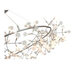 Фото 3 SL379.103.216 Люстра подвесная ST-Luce Серебристый/Белый LED 216*0,5W 3500K РАФИНА