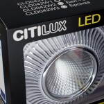Фото 1 CLD042W1 Дзета Белый+Хром LED Св-к Встраив.