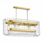 Фото 3 SL1228.203.08 Люстра подвесная ST-Luce Золотистый/Прозрачный E14 8*40W GROSSETO