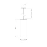 Фото 1 Потолочный подвесной светильник VH-28404 S