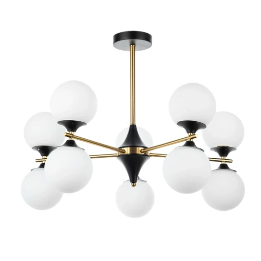 Фото Люстра на штанге Arte Lamp MIMOSA A3649PL-10PB