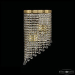 Фото 1 Бра хрустальные 83401BL/20IV-43 G Balls Bohemia Ivele Crystal