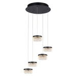 Фото 2 Подвесной светильник MD21020075-5A matt black