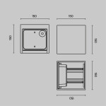 Фото 1 Архитектурная подсветка Outdoor O572WL-L20B3K