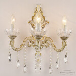 Фото 4 Бра хрустальные AL7901B15/3/175 B WMG P Clear/M-1H Bohemia Ivele Crystal