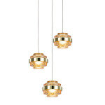 Фото 1 Подвесной светильник MD22030002-3A gold/champagne