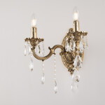 Фото 4 Бра с хрустальными подвесками AL7801B10/2/175 B GB Bohemia Ivele Crystal