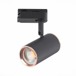 Фото 1 ST301.426.01 Св-к трек. Черный GU10 1*50W L104xW54xH111 220V Без ламп Однофазная трековая система
