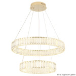 Фото 3 Люстра Crystal Lux MUSIKA SP100W LED GOLD