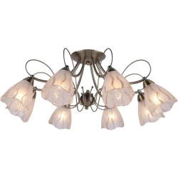 Фото Потолочная люстра Arte Lamp MONICA A6189PL-8AB