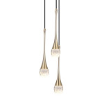 Фото 1 Подвесной светильник P0844-3B gold