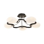 Фото CL131152 Октава Темный+Хром Люстра