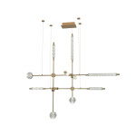 Фото 3 Подвесной светильник MD24083005-10AY-001 gold