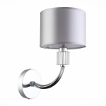 Фото 2 SLE107201-01 Светильник настенный Хром/Светло-серый E14 1*40W SNERE