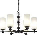 Фото 2 SL2003.403.06 Люстра подвесная ST-Luce черный/белый E27 6*40W АВРОРА