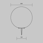 Фото 3 Ландшафтный светильник Outdoor O594FL-01W1