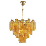 Фото 3 Люстра OWD2093-D75 gold/amber