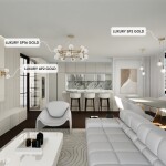 Фото 5 Люстра Crystal Lux LUXURY SP16 GOLD