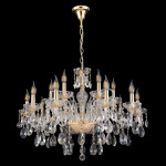 Фото 2 Люстра Crystal Lux MONICA SP10+5 GOLD