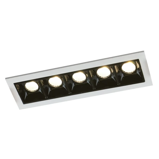Фото Точечный встраиваемый светильник Arte Lamp GRILL A3153PL-5BK