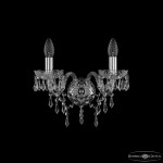 Фото 3 Бра хрустальные 1403B/2/141 Ni Bohemia Ivele Crystal