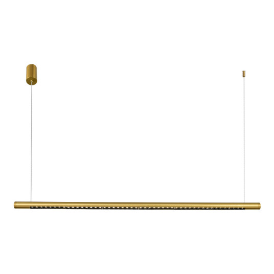 Фото SL6238.313.01 Светильник подвесной ST-Luce латунь/латунь LED 1*28W 4000K ПАРИЛЛА