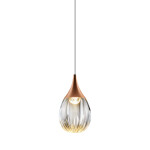 Фото 3 Подвесной светильник MD24001004-1A copper/clear