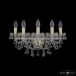 Фото 2 Бра хрустальные 1409B/5/160 G