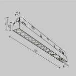 Фото 2 Трековый светильник Technical TR031-2-18W2.7K-B