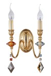 Фото 4 Бра Crystal Lux MERCEDES AP2 GOLD/COLOR