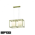 Фото 2 Подвесной светильник iLamp GOLDEN P2484-2 GOLD