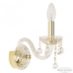 Фото 2 Бра хрустальные 108B/1/141 G Bohemia Ivele Crystal