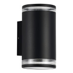 Фото 3 SL9009.401.02 Светильник уличный настенный ST-Luce черный/белый GU10 2*50W TUBO