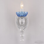 Фото 3 Бра хрустальные AL7801B10/1/175 B WMN P Aquamarine/M-1H Bohemia Ivele Crystal