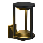 Фото 1 SL9535.401.01 Светильник уличный настенный ST-Luce черный/черный LED 1*9W 3000K GLORR