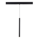 Фото ST683.436.08 Магнитный трековый светильник Черный LED 1*8W 3000K 450Lm Ra90 24° IP20 D30xH500 48V SKYLINE 48