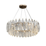 Фото 1 Люстра D8011P/R-800 gold/smoky