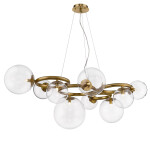 Фото 5 Люстра P68092-9 brass