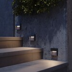 Фото 1 SL9537.411.14 Светильник уличный настенный ST-Luce черный/черный LED 1*1,5W 3000K LADE