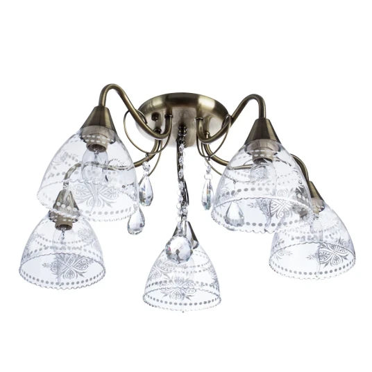 Фото Потолочная люстра Arte Lamp RUGIADA A1658PL-5AB