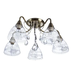Фото Потолочная люстра Arte Lamp RUGIADA A1658PL-5AB